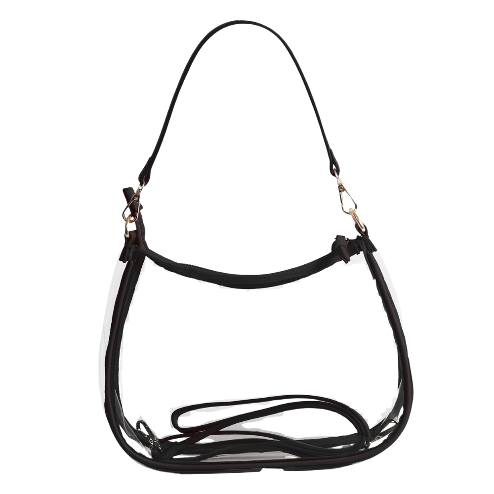 Clear Handbag with Two Versatile Carry Straps