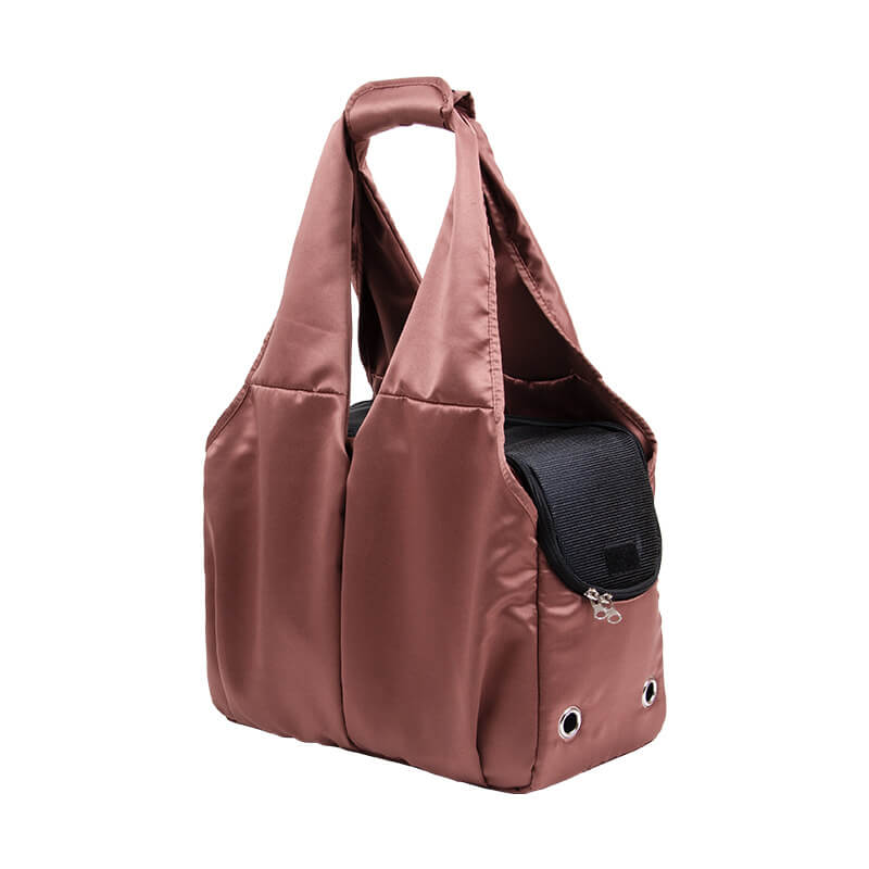 Soft Mesh Pet Carrier Tote with Side Opening