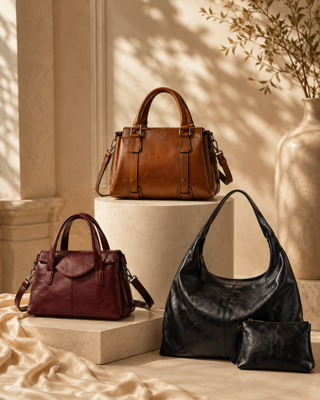 Leather bags