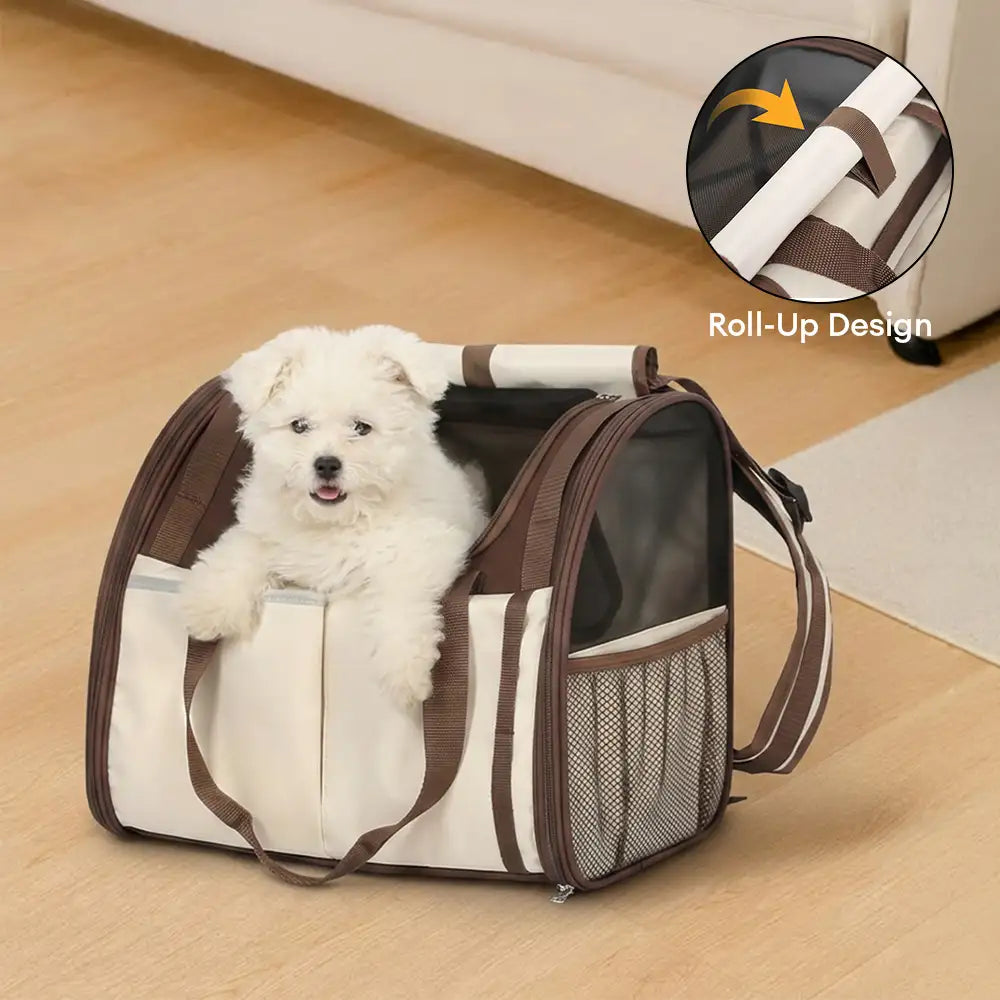 Foldable Mesh Pet Carrier Backpack and Tote