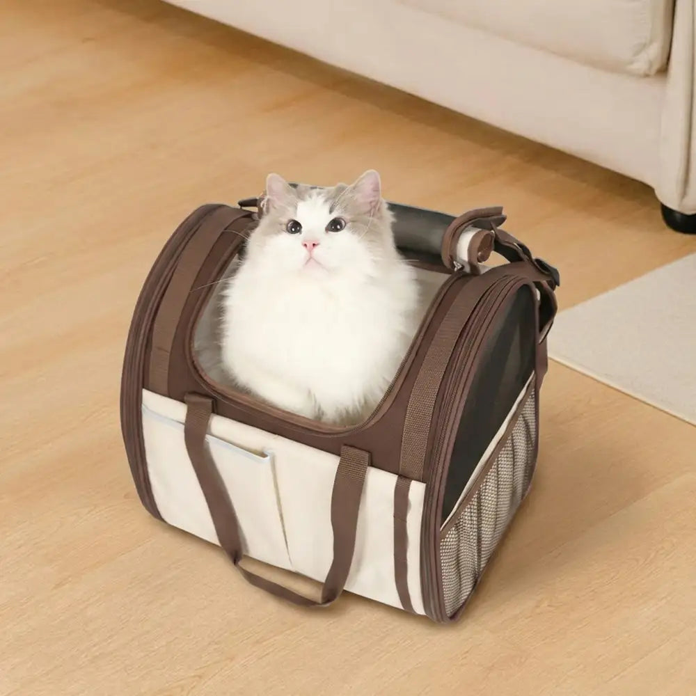 Foldable Mesh Pet Carrier Backpack and Tote