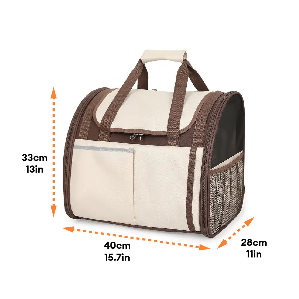 Foldable Mesh Pet Carrier Backpack and Tote