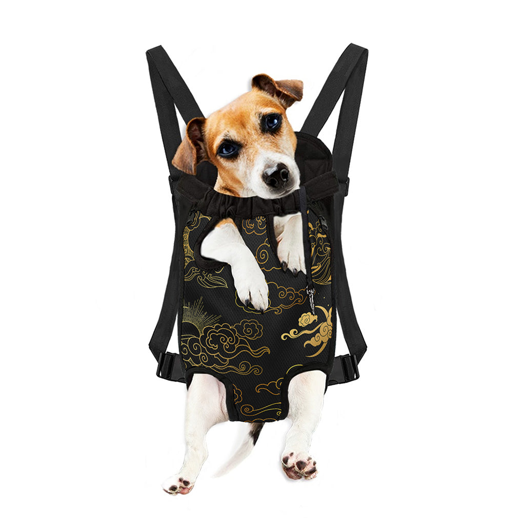 Moon Sun Pet Carrier Backpack with Buckle