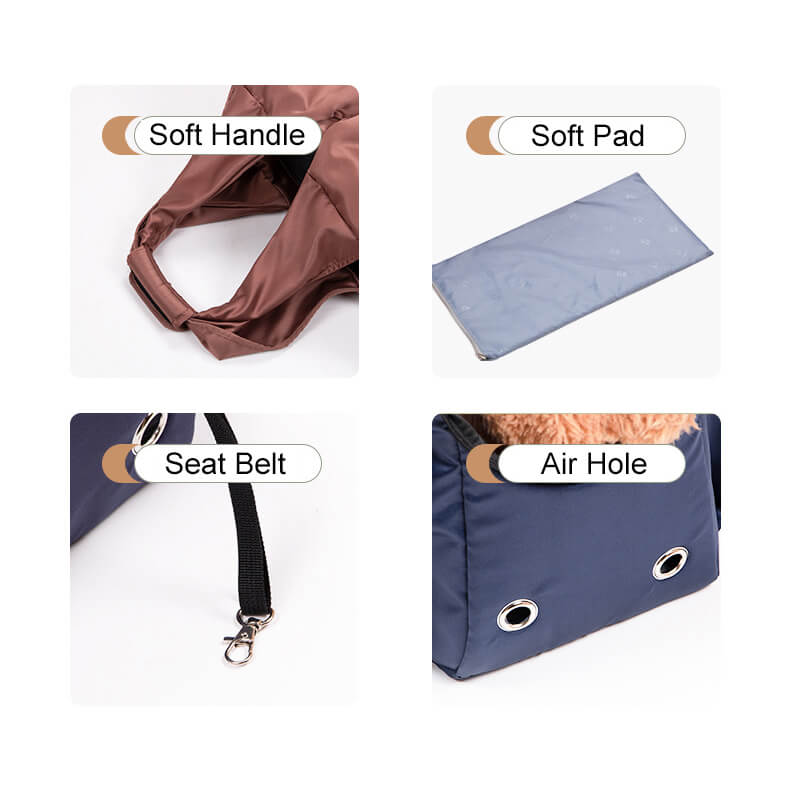 Soft Mesh Pet Carrier Tote with Side Opening